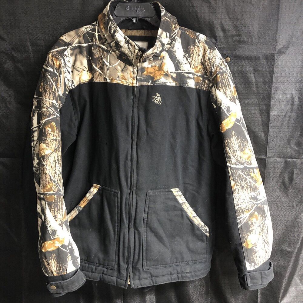 Legendary whitetail Men's Canvas Cross Trail Big Game Camo Workwear Coat